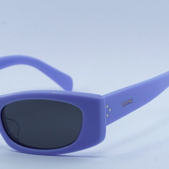 NEW CELINE CL40245U 78A SHINY LILAC / GREY SUNGLASSES - Picture 4 of 10